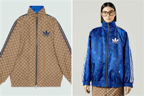 Veste réversible adidas x Gucci .